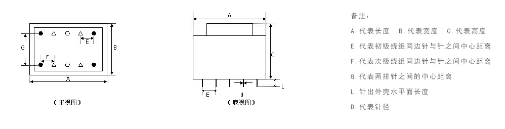 PCB变压器安装方式